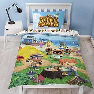Animal Crossing Official Single Duvet Cover £10 prime + £4.99 non prime @ Amazon