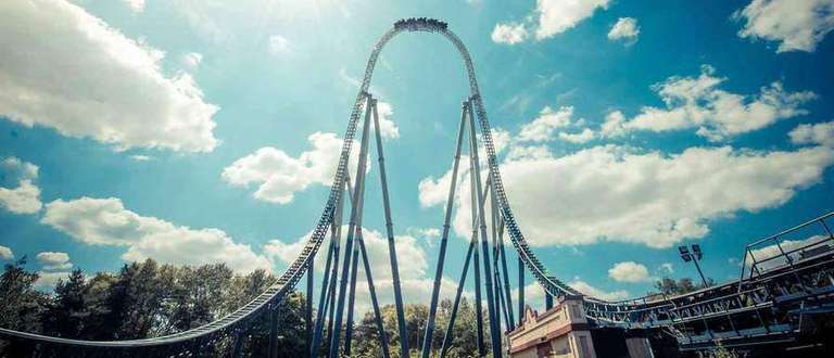 Mar to Jun (Sun to Thu) - 1 Nt Stay Shark Cabins + 2 days tickets + B'fast + up to 2 hr fastrack from £139 for 2 / £213 for 4 @ Thorpe Park