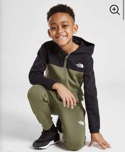 The North Face Slacker Full Zip Cotton Tracksuit Children £24 with in app code free click and collect @ JD SPORTS