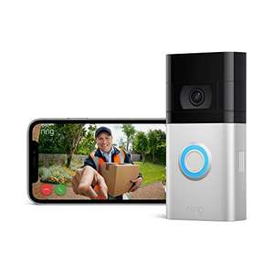 Ring Video Doorbell 3 -Dual-band 2.4GHz & 5GHz/Advanced motion settings/Compatible With: Alexa