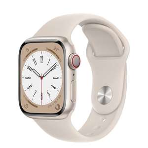 Apple Watch Series 8 (GPS + LTE) - Starlight or Midnight - 41 mm