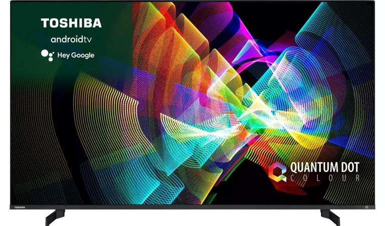 Toshiba 50 Inch 50QA5D63DB Smart 4K UHD HDR QLED Freeview TV - £379 free Click & Collect @ Argos