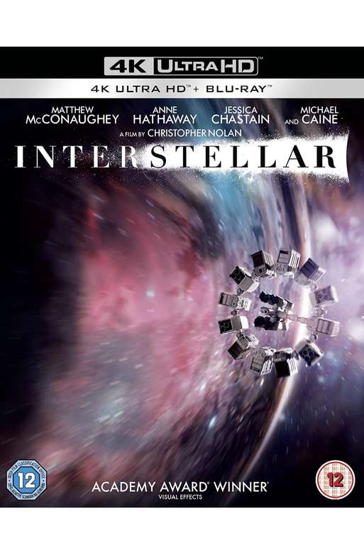 Interstellar 4K UHD+BR (used) £10 with free click and collect @ CeX
