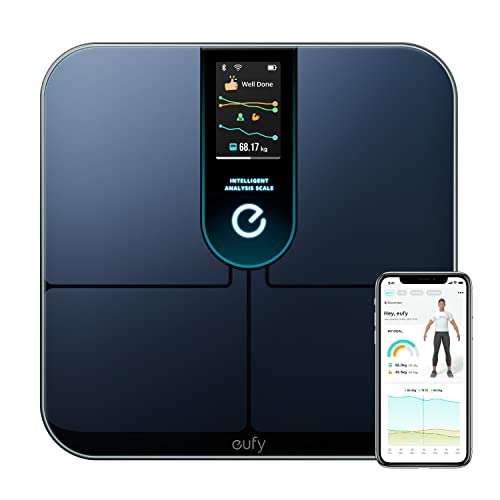 eufy by Anker Wi-Fi Fitness Tracking Smart Scale P3 - £59.99 Dispatched By Amazon, Sold By Anker Direct UK (Prime Exclusive Deal)