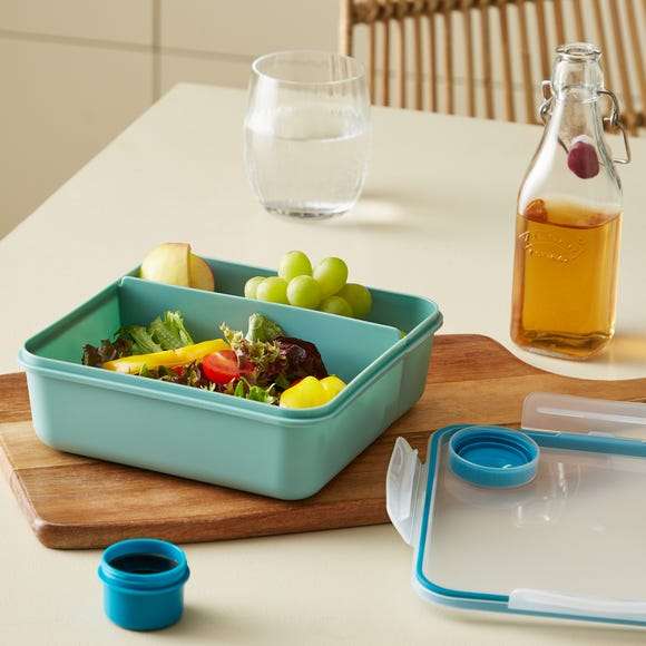 Compartment Lunch Box with Dip Container - £1.75 + Free Click & Collect @ Dunelm