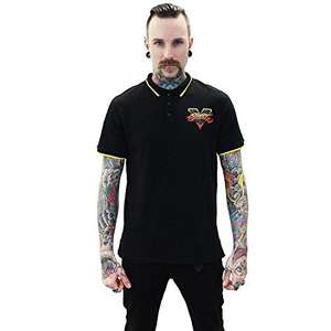 Street Fighter Black Polo Shirt - M (Medium) Clothing £2.40 @ Rarewaves