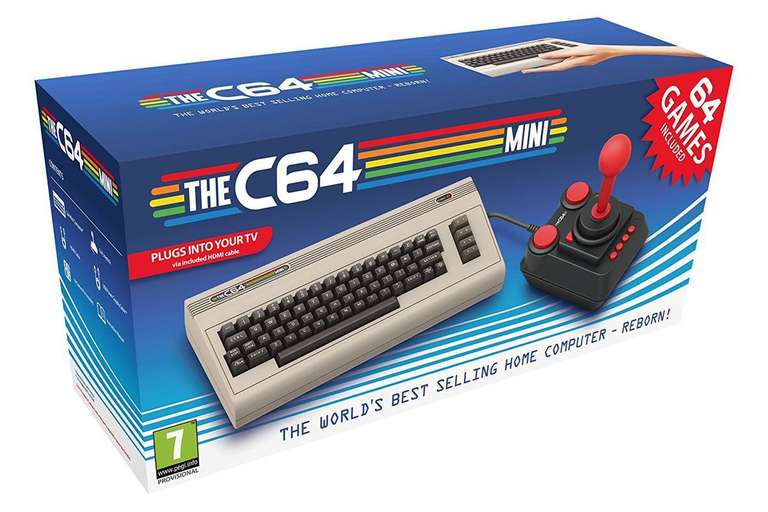 The C64 Mini (Retro Game Console With 64 Built In Games)