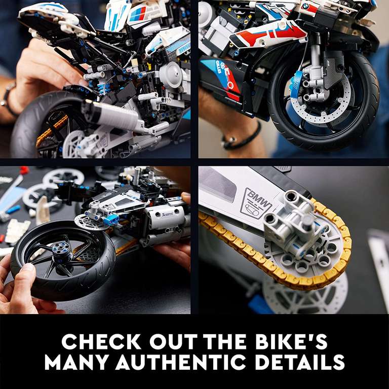LEGO Technic 42130 BMW M 1000 RR £121.24 delivered @ Amazon Germany