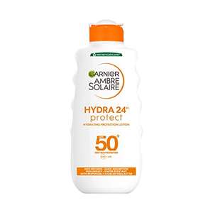 Garnier Ambre Solaire Hydra 24 Hour Protect Hydrating Protection Lotion SPF50 200ml - £4.99 - @ Amazon