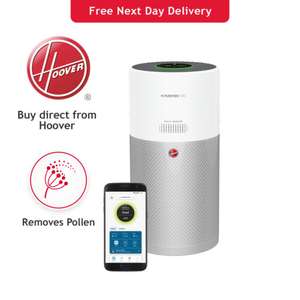 Hoover Connected Air Purifier & Diffuser H-PURIFIER 500 H13 HEPA & Carbon VOC w/code sold by Hoover