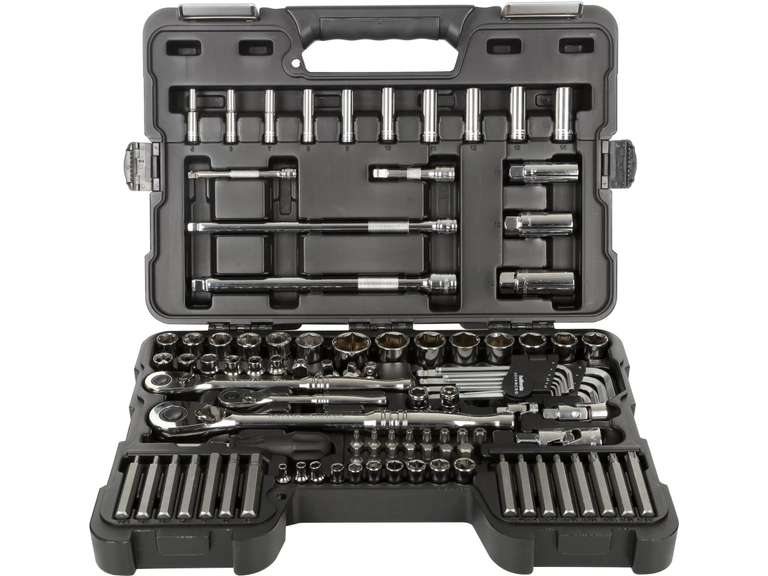 Halfords Advanced 100 Pc Socket Set with Lifetime Guarantee - £91 (Free Next Day Delivery) @ Halfords