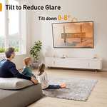 Perlegear TV Wall Bracket for Most 37–82 inch TVs up to 45kg, Low Profile Tilt TV Bracket With Voucher & Code