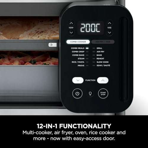 Ninja Combi 12-In-1 Multi-Cooker, Oven & Air Fryer, 12 Cooking Functions, SFP700UK