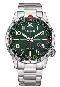 Citizen Eco Drive 43mm Green Dial Watch w.code (Free C&C)