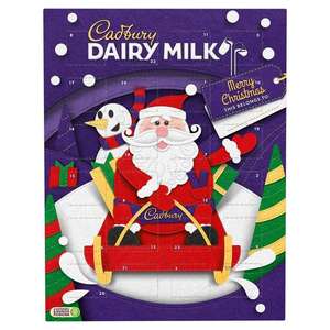 Cadbury Dairy Milk Chocolate Christmas Advent Calendar 90g - Cromwell Road