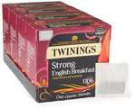 Twinings English Strong Breakfast Tea, 320 Tea Bags (4 x 80) £12/£10.80 Subscribe & Save @ Amazon