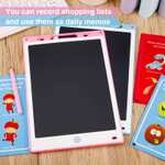 QINREN 2 Pack LCD Writing Tablet, 12inch Doodle Pad Colorful Screen Drawing Board with voucher Sold by FEINIAOYU FBA
