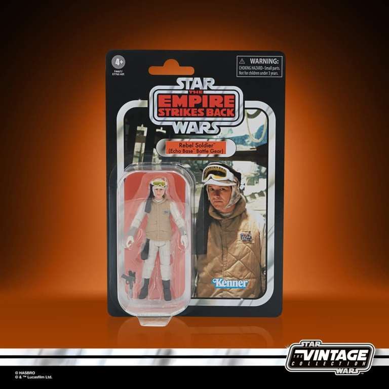Star Wars Vintage Rebel Soldier Hoth Action Figure £6.06 @ Rarewaves