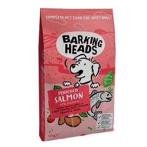 Barking Heads Dry Dog Food - Pooched Salmon 12kg / Lamb £45.99 / Chicken £46.19 /Senior £48.09