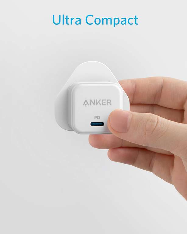 Anker 2-pack 20W Fast USB C chargers - £16.99 @ Dispatches from Amazon Sold by AnkerDirect UK