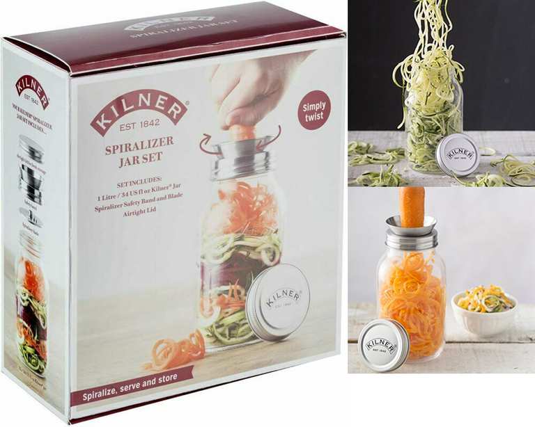Kilner Spiralizer Jar 1L