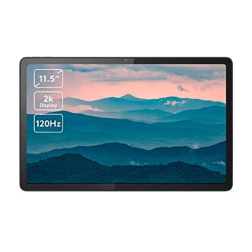 Lenovo Tab P11 (2nd Gen) 11 Inch 2K Tablet (Octacore 2.2GHz, 6GB RAM, 128GB SSD, Android 12L) - Storm Grey - £189 @ Amazon
