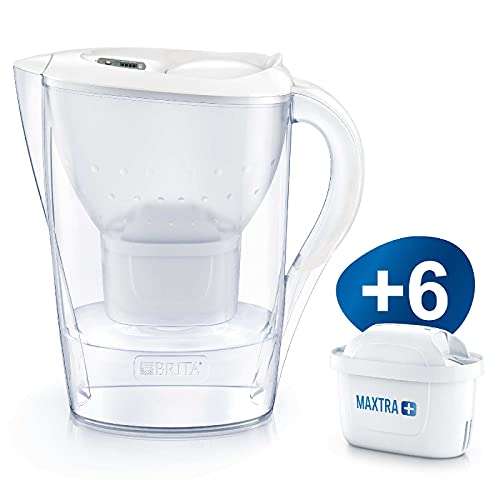 limescale and 4 696543687152 Brita BRITA Marella Fridge Water Filter jug for Reduction of Chlorine 