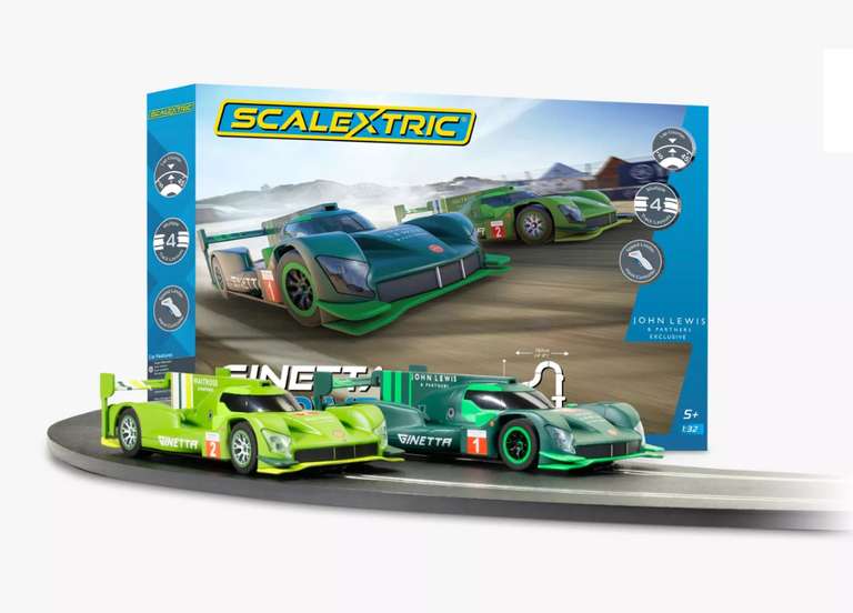Scalextric John Lewis and Waitrose Exclusive Car Racing Set