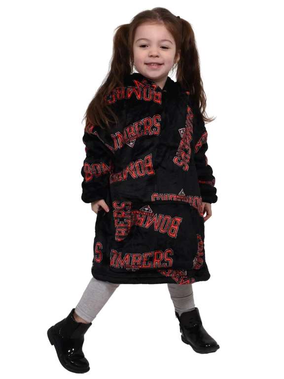 Kids Blanket hoodies, various designs and sizes £8.99 +£3.99 delivery @ 5PoundStuff (ages 2-10 years)
