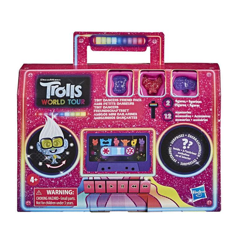 Trolls Tiny Dancers Friend Pack - 98p + Free Click and Reserve / £4.99 delivery @ Game