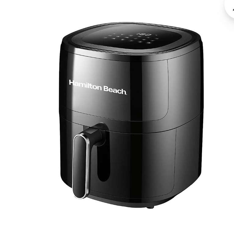 Hamilton Beach DeluxeFry Digital Air Fryer, 5L - LED display, 12 preset programs - free click and collect