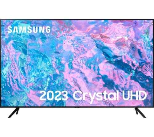 SAMSUNG UE43CU7100KXXU, 2023 43" Smart 4K Ultra HD HDR LED TV with Bixby & Alexa, £281.82+£2.99 P&P @ currys_clearance ebay store