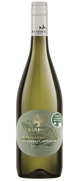 Banrock Station Reserve Chardonnay Verdelho Wine, 75 cl, £23 Case of 6
