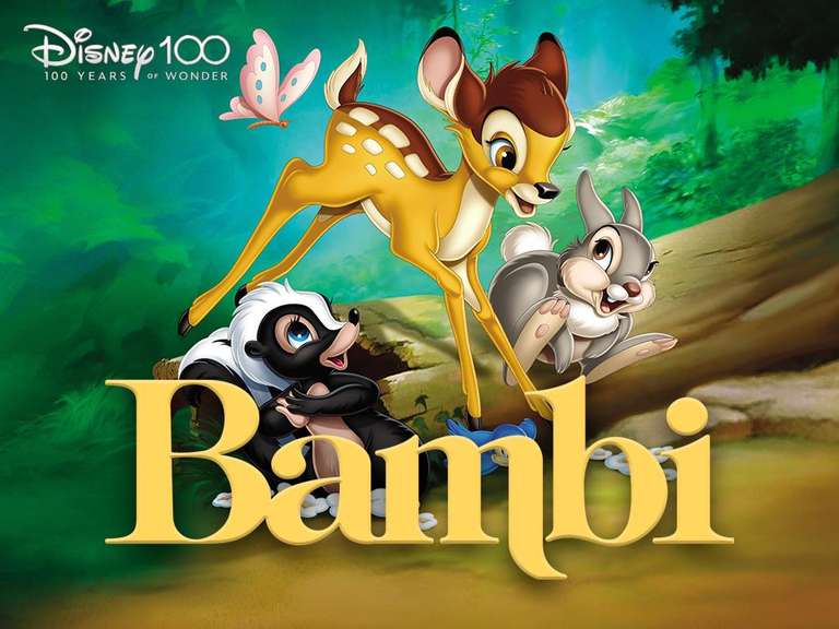 Disney 100 Film Showing: Bambi (18th-24th August)