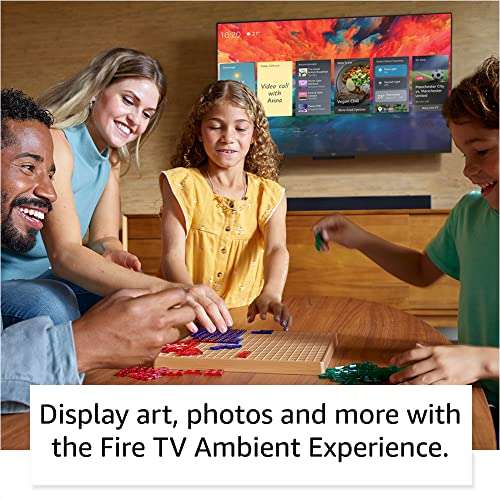 Amazon Fire TV 43" Omni QLED series 4K UHD smart TV, Dolby Vision IQ, hands free with Alexa (Pre-order for June 1st) £349 @ Amazon