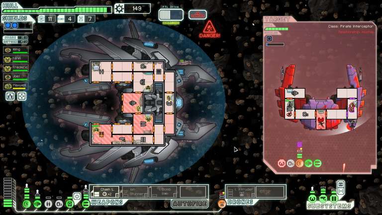 [PC-Steam/DRM-Free] FTL: Faster Than Light - Advanced Edition - PEGI 12 - £1.74 (£1.39 with Humble Choice) @ Humble Bundle