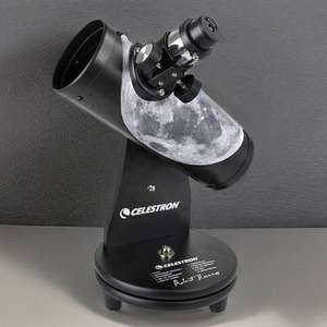 Celestron FirstScope Signature series Telescope - 'Moon' by Robert Reeves with code
