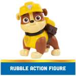 Paw Patrol - Rubble’s Bulldozer - Toy Vehicle with Collectible Action Figure