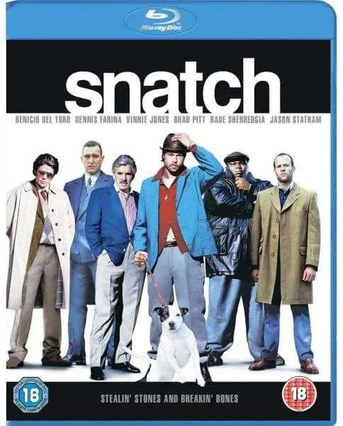 Snatch [Blu-ray] [2009] [Region Free] £4.99 @ Amazon
