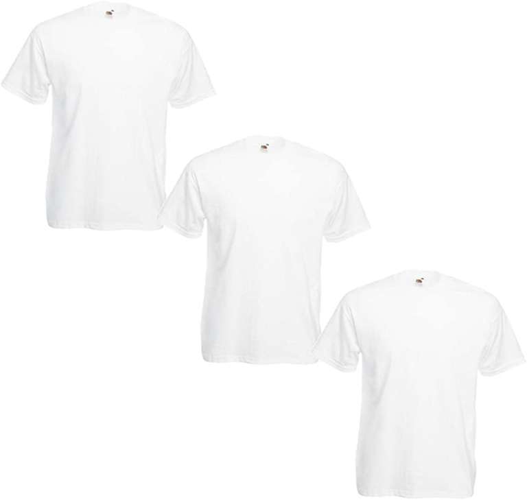 Fruit of the Loom Men's T-Shirt (Pack of 3) size 4XL £12.94 @ Dispatches from and Sold by COOZO UK Amazon
