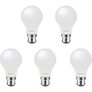 Wessex A60 GLS (5 Pack Bulbs) 9W BC Warm White 806lm £5.93 @ Toolstation