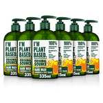 Original Source I'm Plant Based Lemongrass & Sweet Orange Hand Wash Multipack of 6 x 335ml (Or £8.55 S&S)