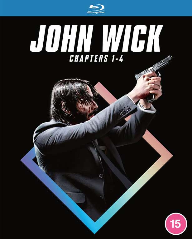 John Wick - Chapters 1-4 (Blu-Ray)