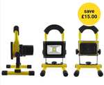 Wilko Rechargeable Flood Light now £10 + Free Collection (limited stores) @ Wilko
