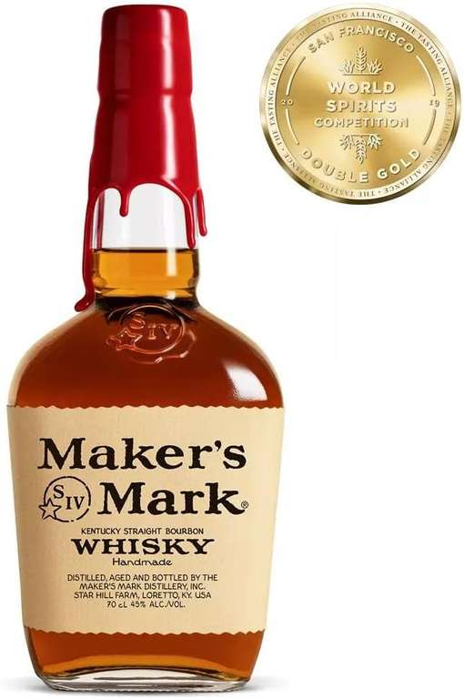 Maker's Mark Kentucky Straight Bourbon Whisky 70cl