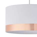 Wilko White Metalic Band Lamp Shade Large with £1.25 Free Click & Collect @ Wilko