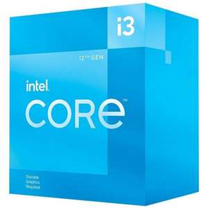 Intel Core i3-12100F Desktop Processor 4 Cores 12M Cache up to 4.30 GHz - £89.50 @ Tech Next Day