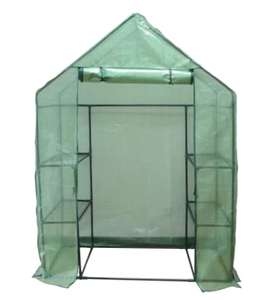 Walk in greenhouse with shelving - £45 free Click & Collect @ Wickes