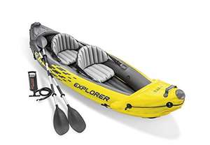 Intex Explorer K2 Kayak, 2-Person Inflatable Kayak Set with Aluminum Oars and High Output Air Pump £126.50 @ Amazon