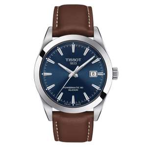 Tissot Gentleman Powermatic Men's Brown Leather Strap Automatic Watch - £390 delivered (With Code) @ Ernest Jones